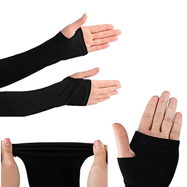 UPF 50+ Sun Protection Arm Sleeves - Cooling UV Shield